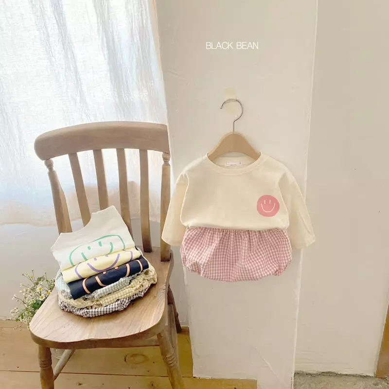 Black Bean - Korean Baby Fashion - #babyboutique - Colabo Bebe Top Bottom Set - 3