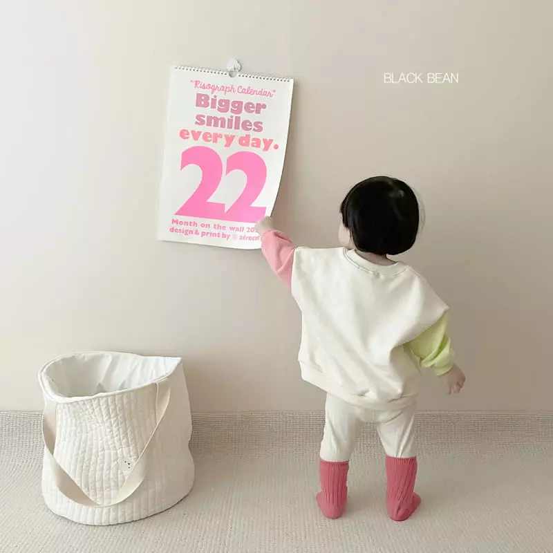 Black Bean - Korean Baby Fashion - #babyclothing - Bebe Unique Top Bottom Set - 9