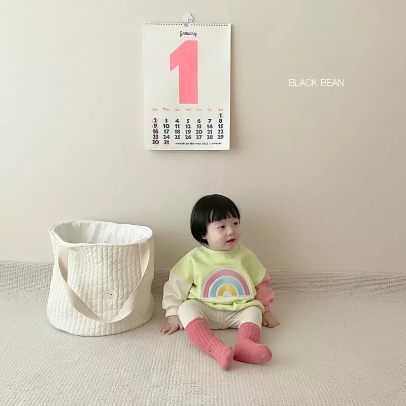 Black Bean - Korean Baby Fashion - #babyfashion - Bebe Unique Top Bottom Set - 10
