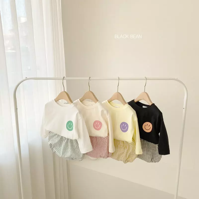 Black Bean - Korean Baby Fashion - #babyfever - Colabo Bebe Top Bottom Set - 7
