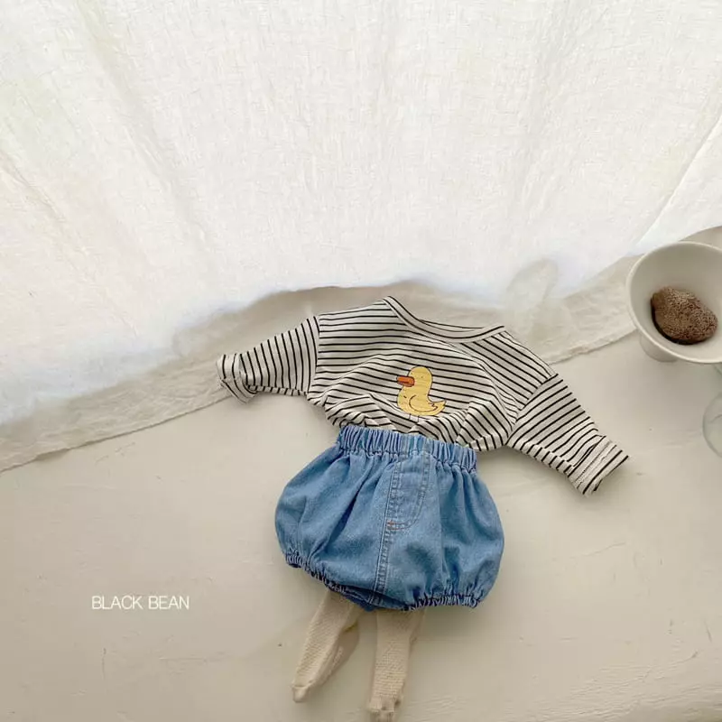 Black Bean - Korean Baby Fashion - #babywear - Po Top Bloomer Set