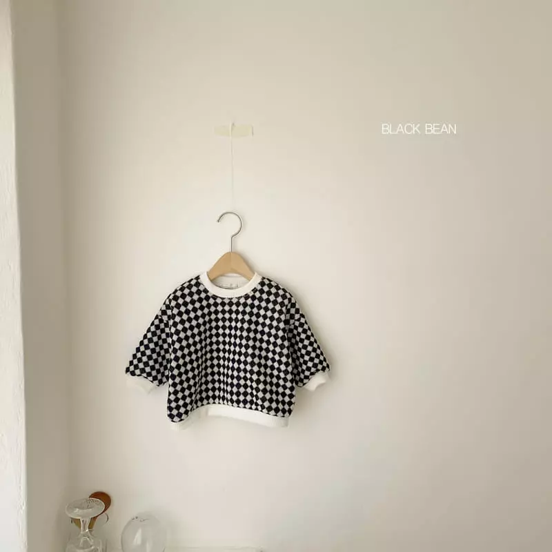 Black Bean - Korean Baby Fashion - #onlinebabyboutique - Bebe Check Knit - 5