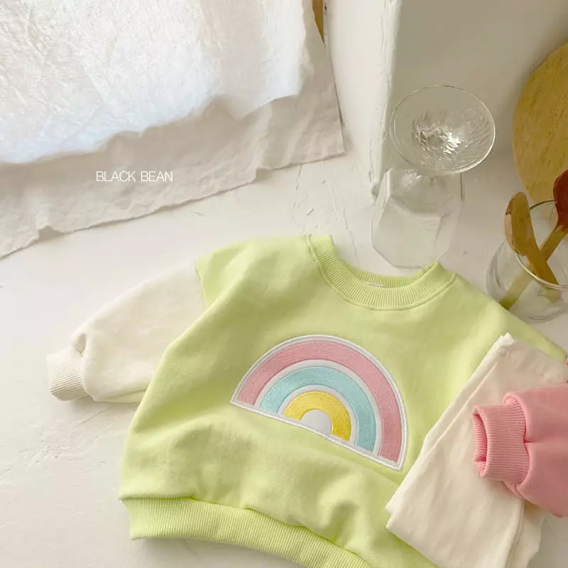 Black Bean - Korean Baby Fashion - #babywear - Bebe Unique Top Bottom Set - 4