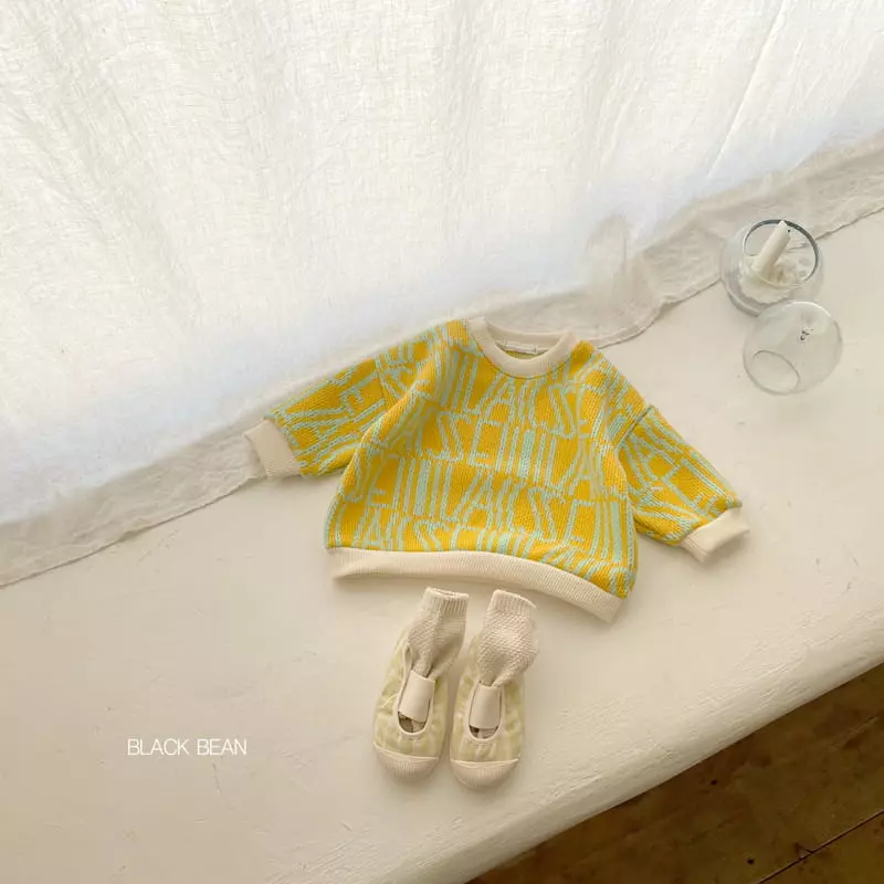 Black Bean - Korean Baby Fashion - #onlinebabyshop - Alphabet Bebe Knit  - 7