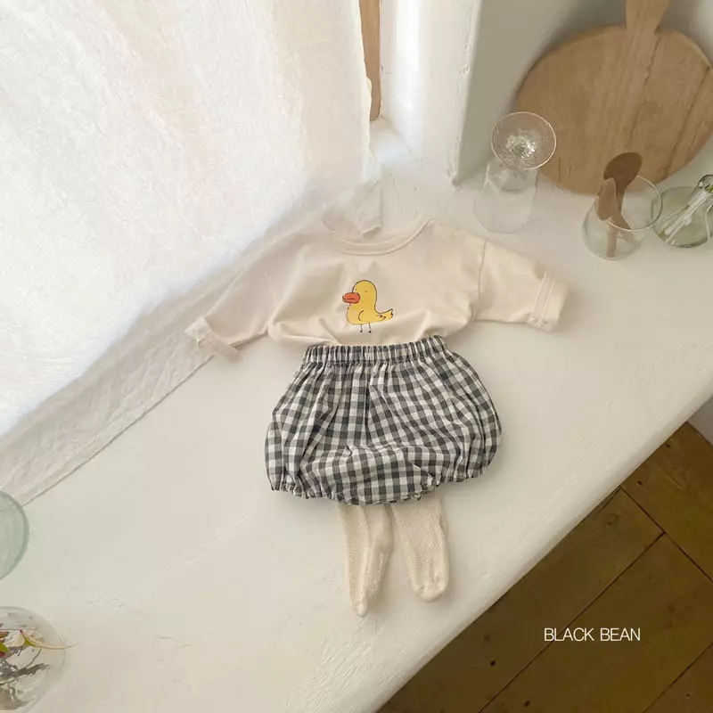 Black Bean - Korean Baby Fashion - #onlinebabyshop - Po Top Bloomer Set - 3