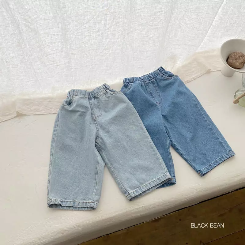 Black Bean - Korean Children Fashion - #Kfashion4kids - Daily Jeans