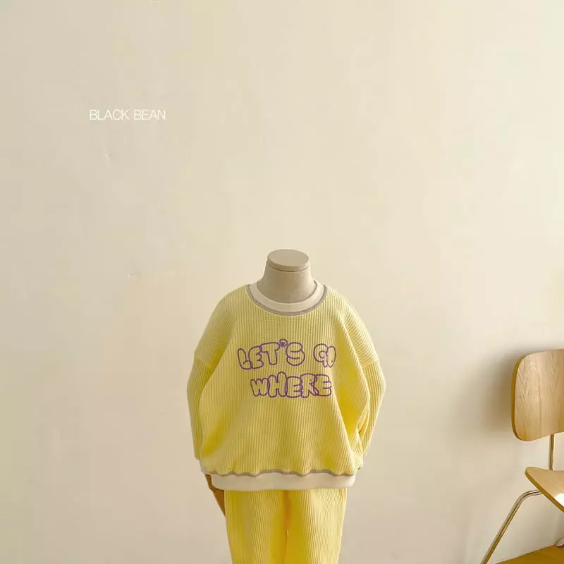 Black Bean - Korean Children Fashion - #childofig - Twist Top Bottom Set - 3