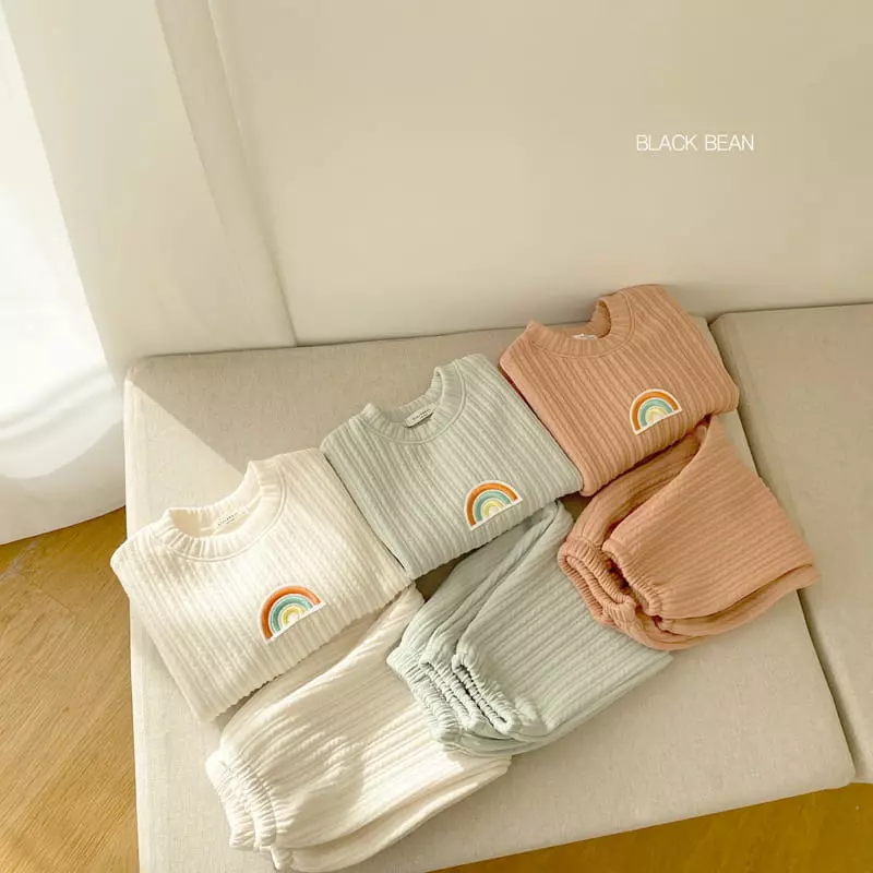 Black Bean - Korean Children Fashion - #designkidswear - Madeleine Top Bottom Set