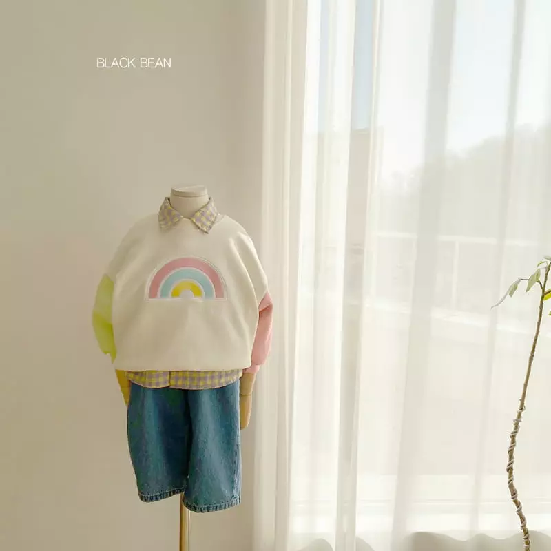 Black Bean - Korean Children Fashion - #discoveringself - Unique Sweatshirt - 5