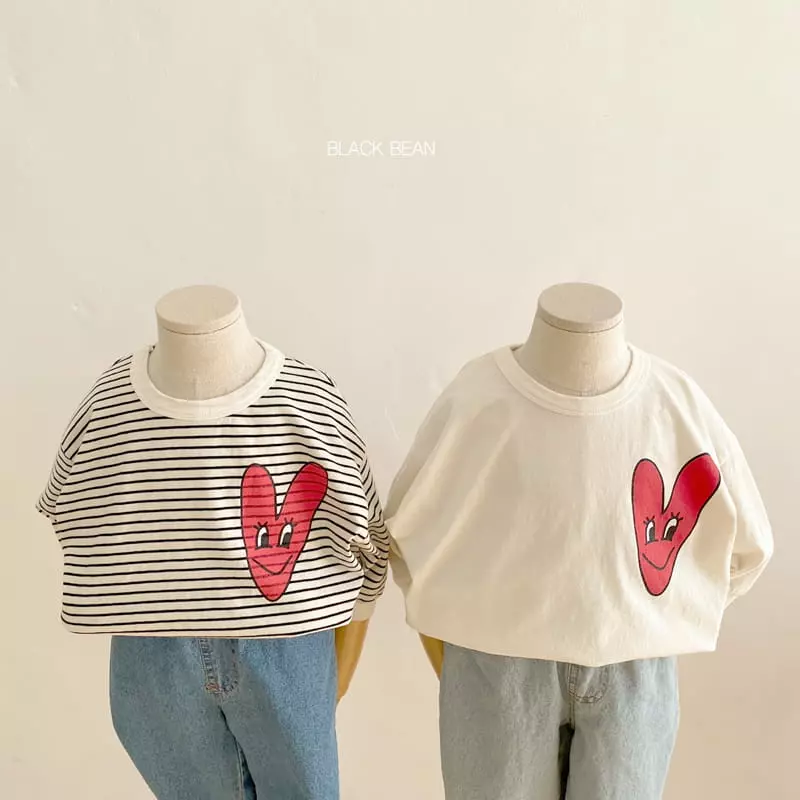 Black Bean - Korean Children Fashion - #discoveringself - Signal Tee