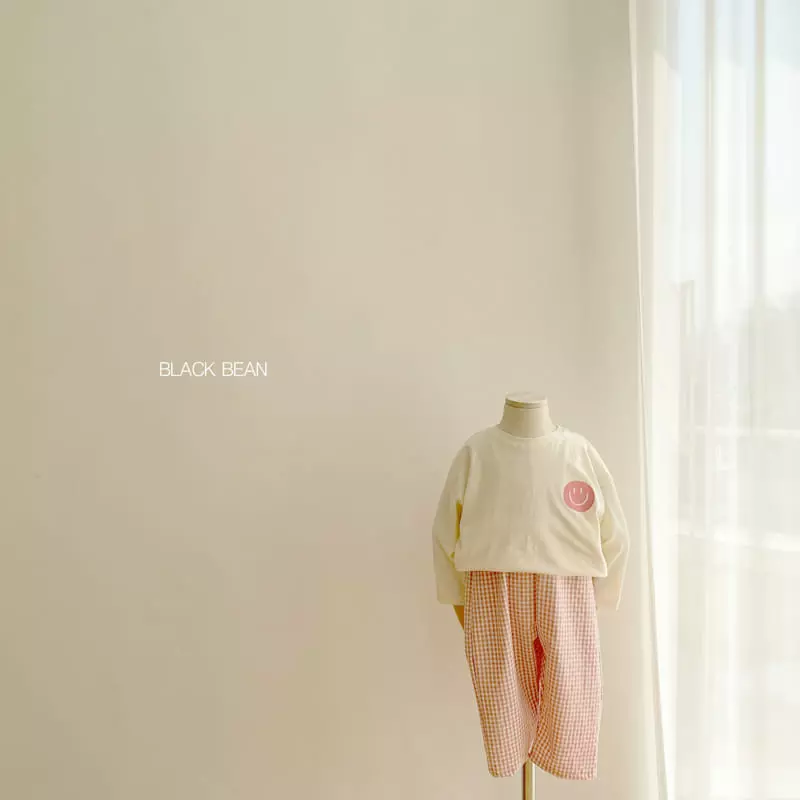 Black Bean - Korean Children Fashion - #fashionkids - Colabo Top Bottom Set - 6