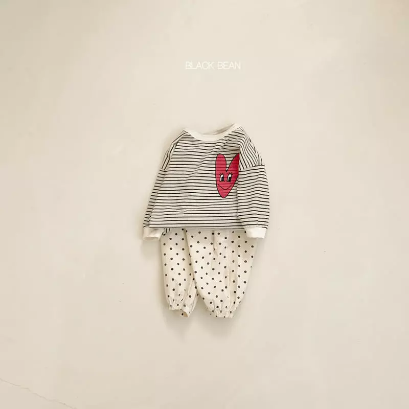 Black Bean - Korean Children Fashion - #kidsshorts - Signal Tee - 3