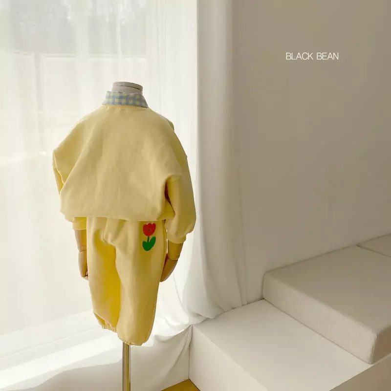 Black Bean - Korean Children Fashion - #littlefashionista - Tulip Top Bottom Set - 9