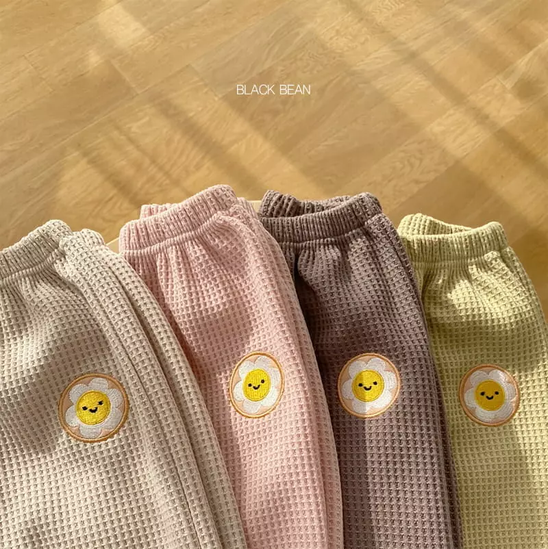 Black Bean - Korean Children Fashion - #littlefashionista - Croiffle Pants - 4