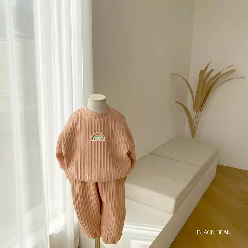 Black Bean - Korean Children Fashion - #magicofchildhood - Madeleine Top Bottom Set - 9