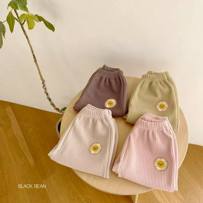 Black Bean - Korean Children Fashion - #minifashionista - Croiffle Pants - 5