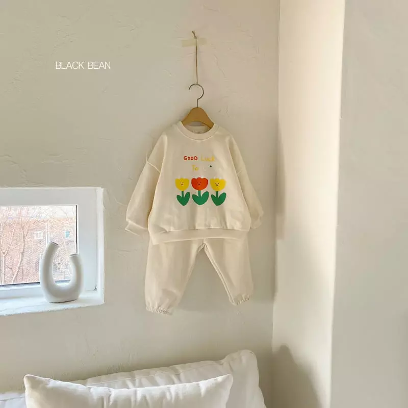 Black Bean - Korean Children Fashion - #prettylittlegirls - Tulip Top Bottom Set - 12