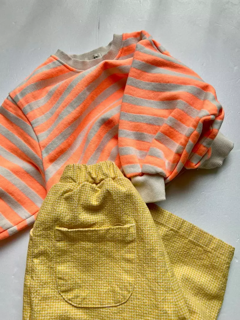 Bon Bon Butik - Korean Children Fashion - #kidsshorts - Neon Sweatshirt - 3
