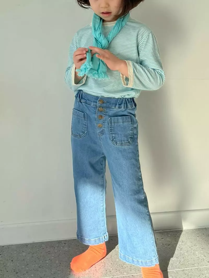 Bon Bon Butik - Korean Children Fashion - #stylishchildhood - Vintage Jeans - 10