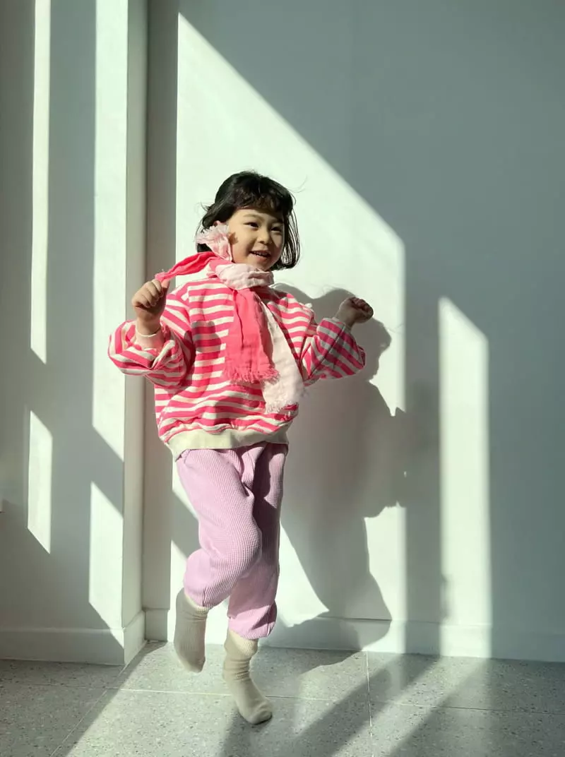 Bon Bon Butik - Korean Children Fashion - #toddlerclothing - Neon Sweatshirt - 12