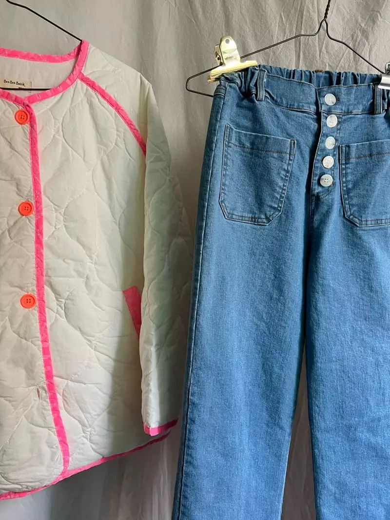 Bon Bon Butik - Korean Women Fashion - #vintagekidsstyle - Mom Vintage Jeans - 6