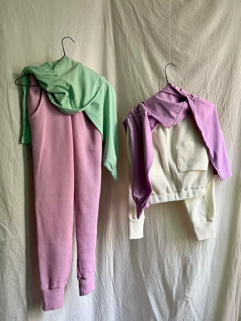 Bon Bon Butik - Korean Women Fashion - #vintageinspired - Mom Waffle Jogger Pants - 4