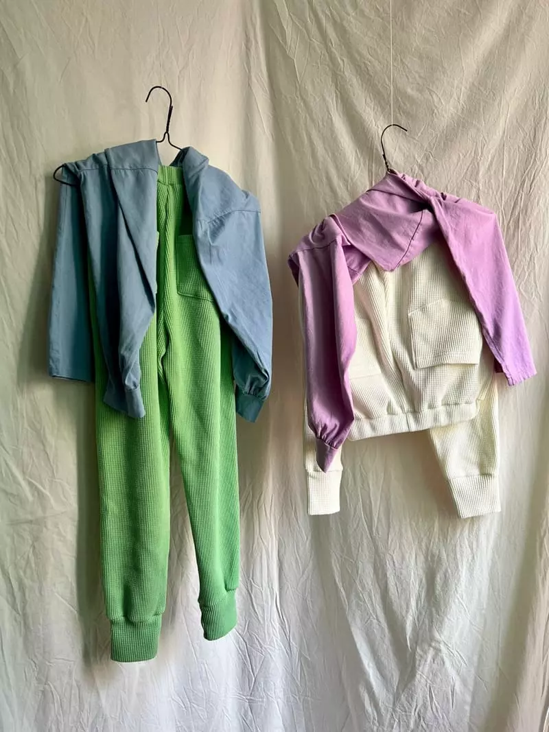 Bon Bon Butik - Korean Women Fashion - #womensfashion - Mom Waffle Jogger Pants - 2