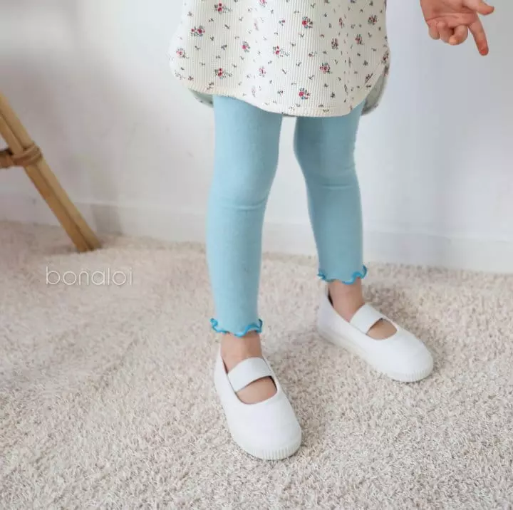 Bonaloi - Korean Children Fashion - #childofig - Tery Leggings - 5