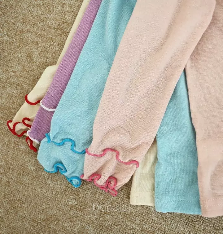 Bonaloi - Korean Children Fashion - #childrensboutique - 2 Stripes Tee - 5