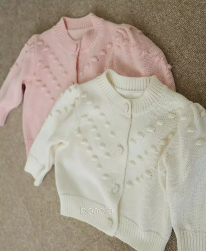 Bonaloi - Korean Children Fashion - #designkidswear - Gota Knit Cardigan - 2