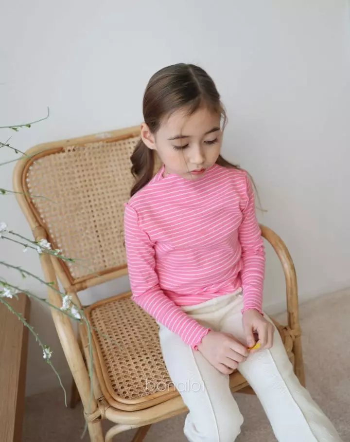 Bonaloi - Korean Children Fashion - #designkidswear - Stripes Tee - 10
