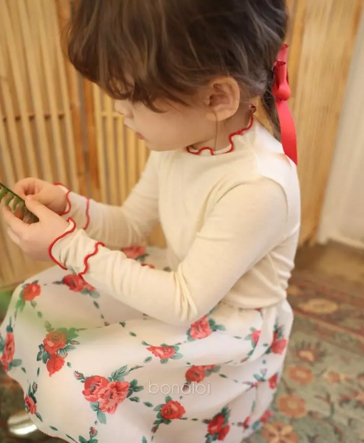 Bonaloi - Korean Children Fashion - #designkidswear - 2 Stripes Tee - 6