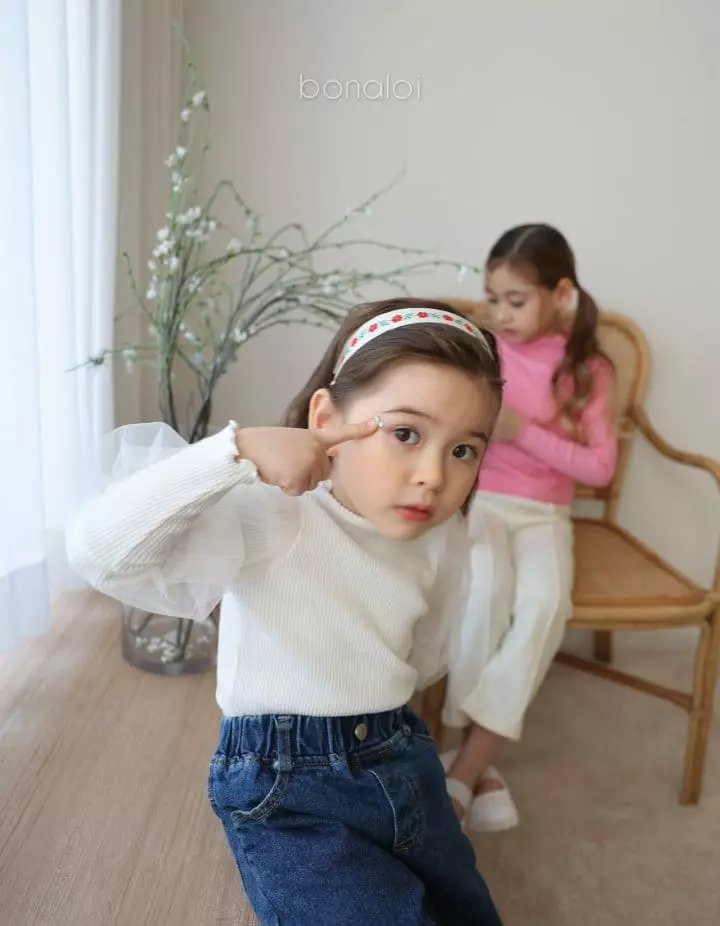 Bonaloi - Korean Children Fashion - #discoveringself - Frema Mesh Tee - 12