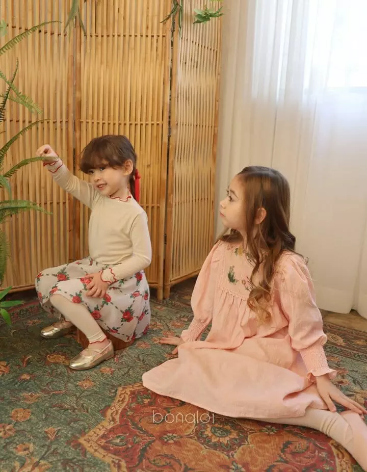 Bonaloi - Korean Children Fashion - #discoveringself - Rose Ogandy Skirt - 9