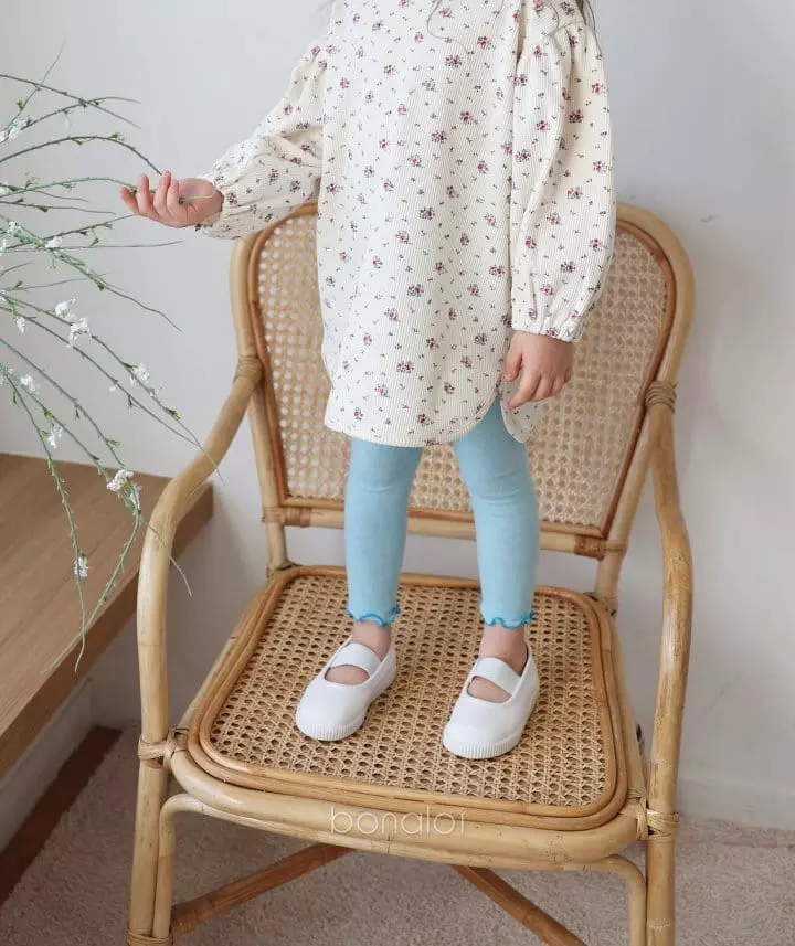 Bonaloi - Korean Children Fashion - #fashionkids - Tery Leggings - 9