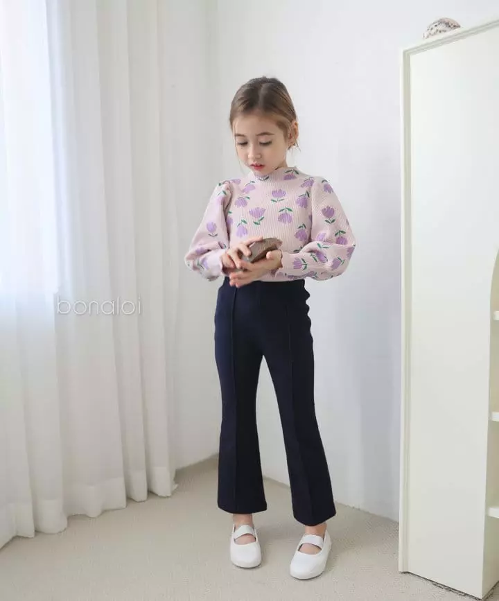 Bonaloi - Korean Children Fashion - #fashionkids - Deco Pintuck Pants - 5