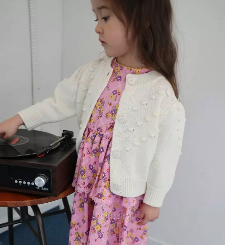 Bonaloi - Korean Children Fashion - #kidsstore - Gota Knit Cardigan - 6