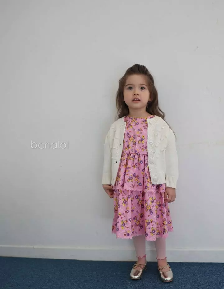 Bonaloi - Korean Children Fashion - #littlefashionista - Gota Knit Cardigan - 9