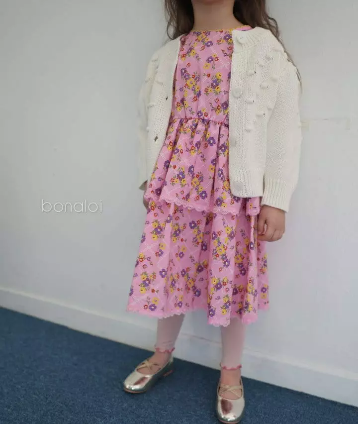 Bonaloi - Korean Children Fashion - #magicofchildhood - Gota Knit Cardigan - 10