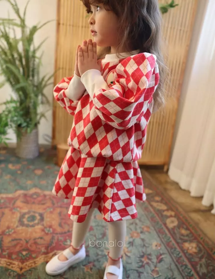 Bonaloi - Korean Children Fashion - #magicofchildhood - Dia Top Bottom Set - 7