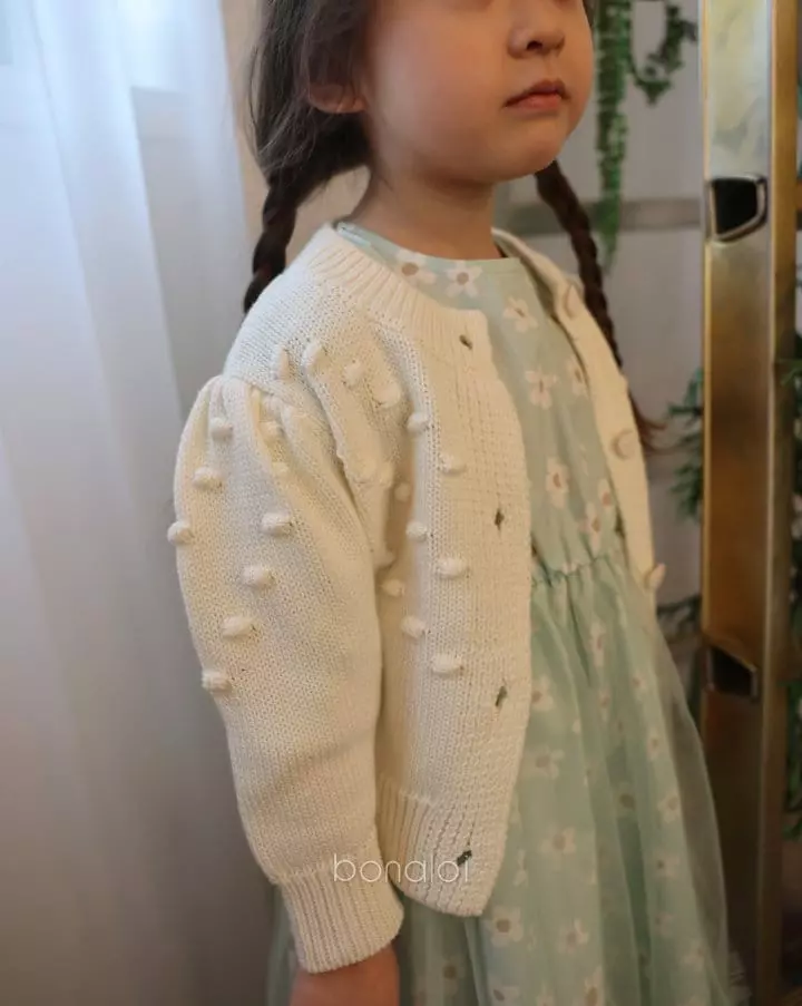 Bonaloi - Korean Children Fashion - #minifashionista - Gota Knit Cardigan - 11