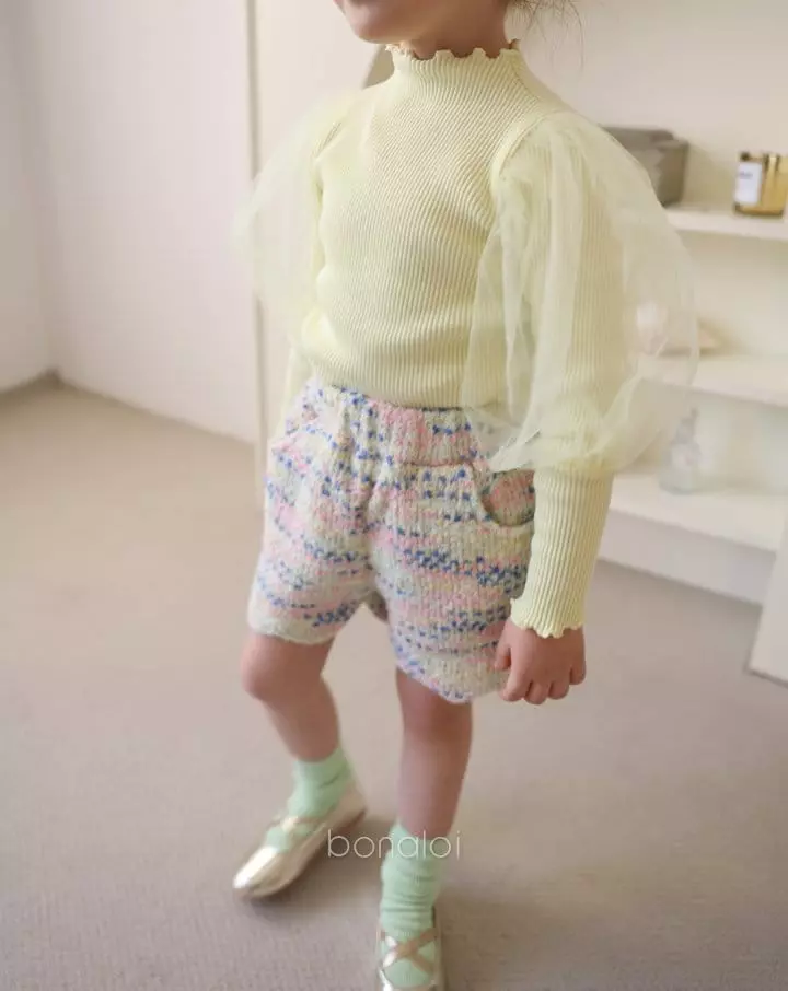 Bonaloi - Korean Children Fashion - #magicofchildhood - Frema Mesh Tee - 4