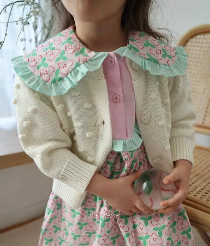 Bonaloi - Korean Children Fashion - #prettylittlegirls - Gota Knit Cardigan - 12