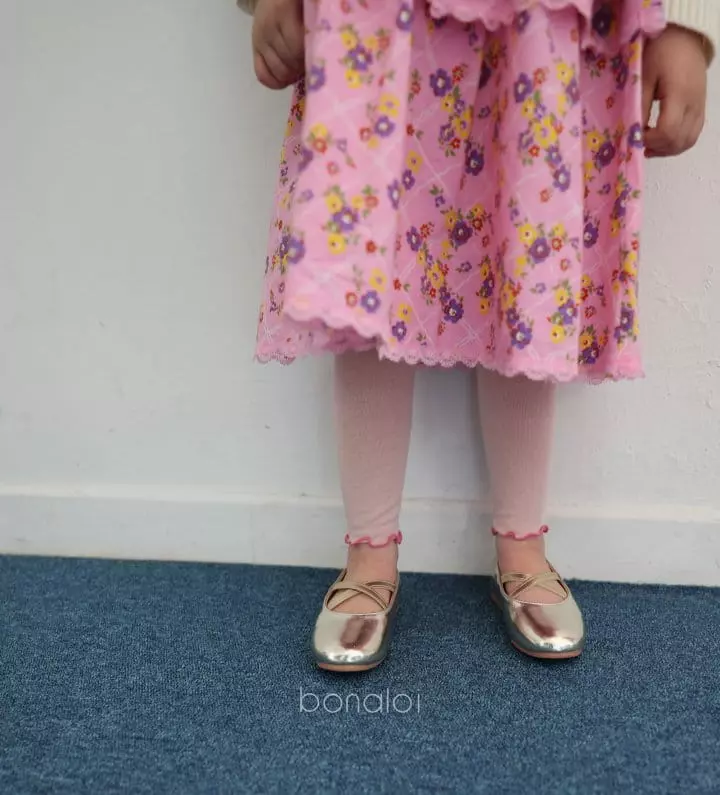 Bonaloi - Korean Children Fashion - #toddlerclothing - Tery Leggings - 4