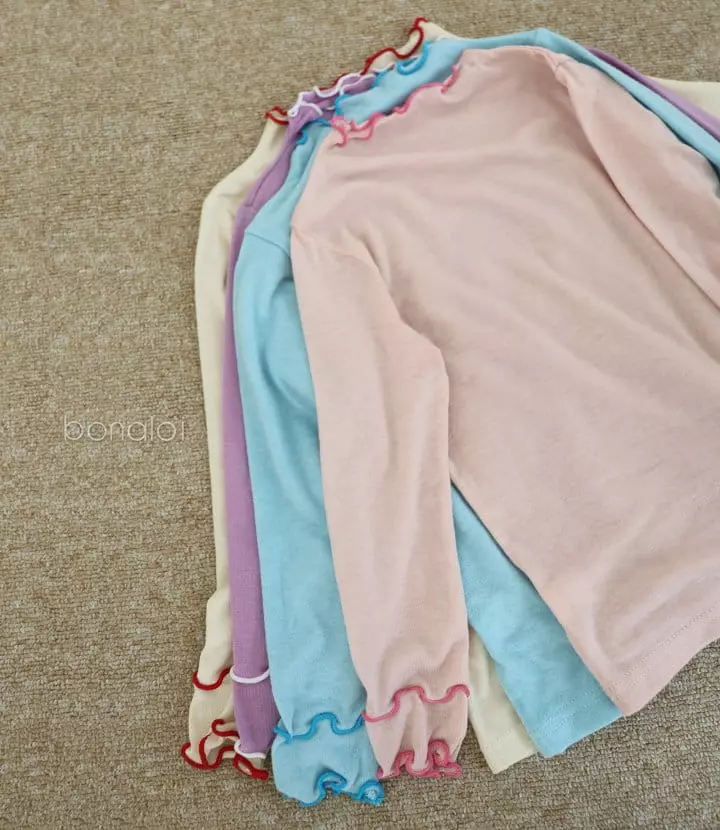 Bonaloi - Korean Children Fashion - #stylishchildhood - 2 Stripes Tee - 3