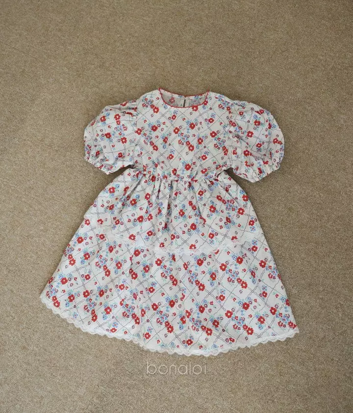 Bonaloi - Korean Children Fashion - #stylishchildhood - Benchou Cancan One-piece