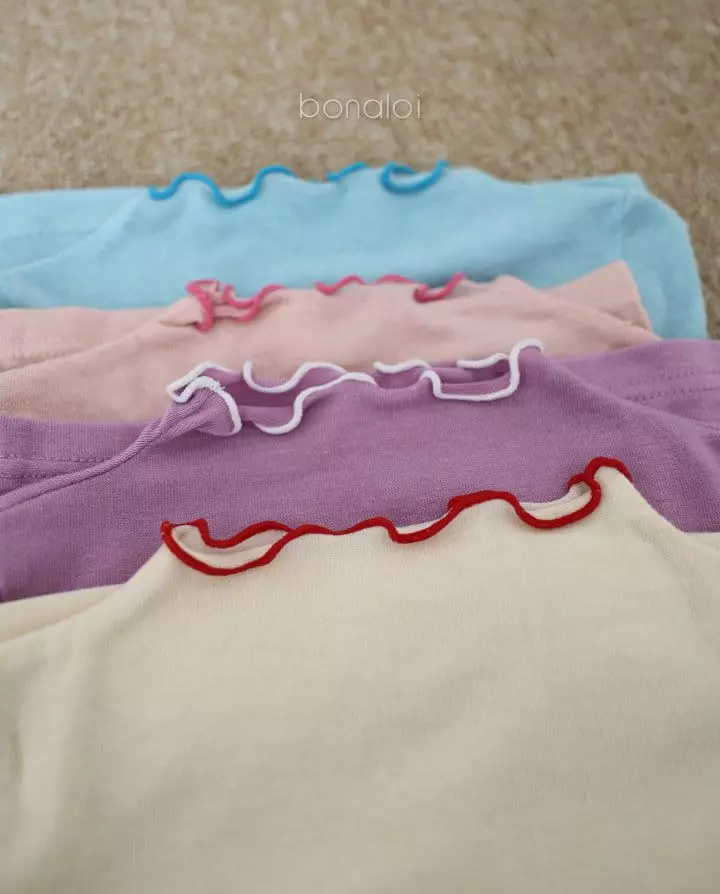 Bonaloi - Korean Children Fashion - #toddlerclothing - 2 Stripes Tee - 2