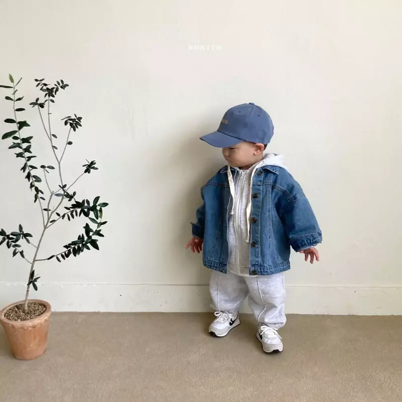 Bonito - Korean Baby Fashion - #babyfever - DenimJAcket Bebe - 11