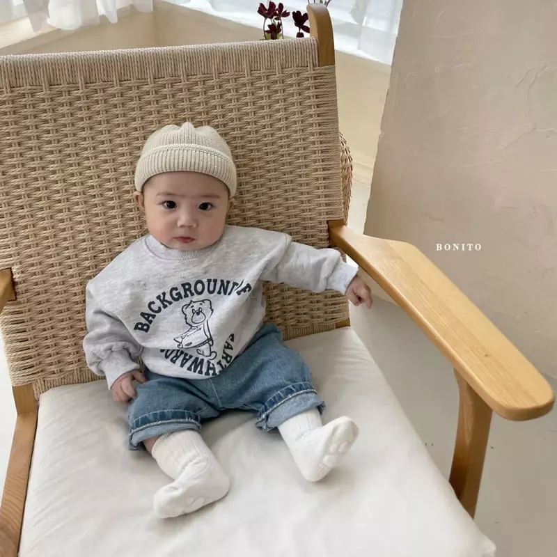 Bonito - Korean Children Fashion - #Kfashion4kids - Bear Sweatshirt Kids - 9