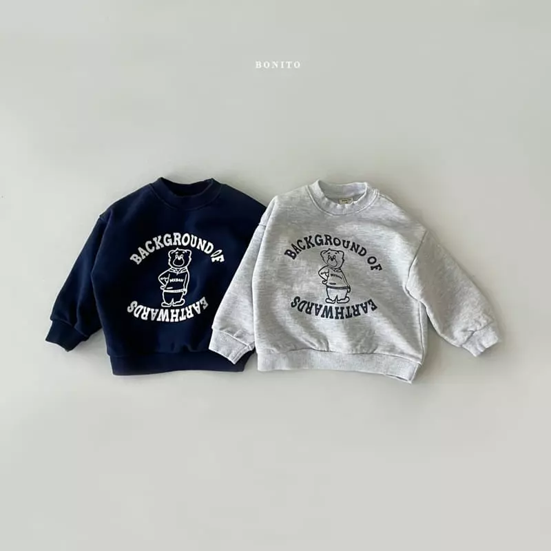 Bonito - Korean Children Fashion - #childofig - Bear Sweatshirt Kids